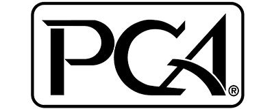 Logo of PCA CORPORATION around 1983