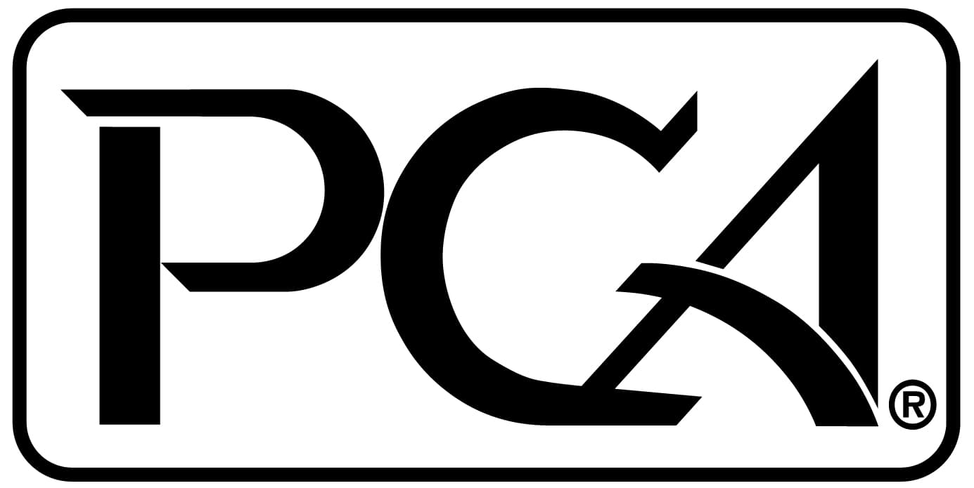 Logo of PCA CORPORATION around 1983